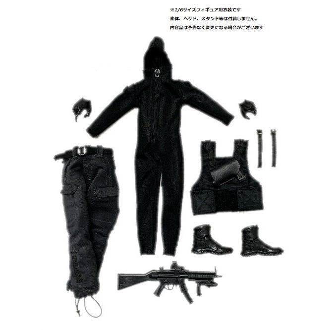 ドールズフィギュア SP1 6フィギュア用衣装 男性用 特殊部隊傭兵服