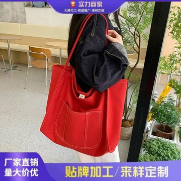 包包女韓系氣質時尚潮流腋下包純色少女可愛肩帶純色單肩手提包