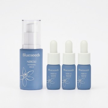 【新手入門組】淨緻橙花潤白精油露5ml x3 + 橙花精華液30ml