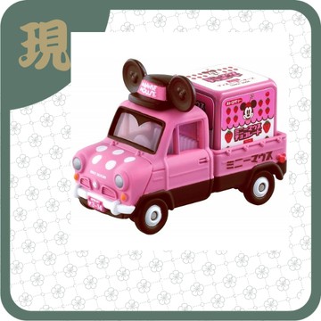 米妮小貨車-白色情人節版