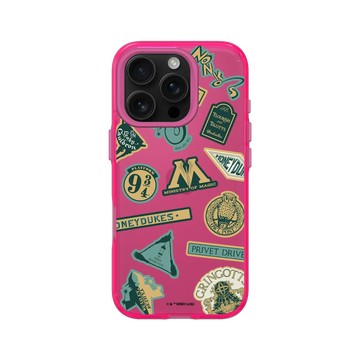 iPhone 16 Pro Clear 粉漾桃 - 哈利波特 Harry Potter - Sticker-Wizarding World