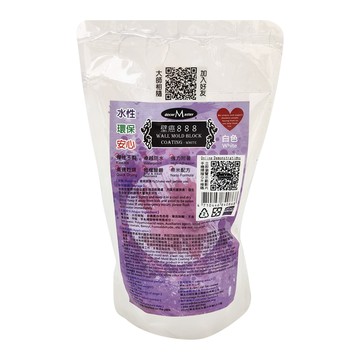 DecorMaster 壁癌888 防水防霉漆 白色  1kg  1包