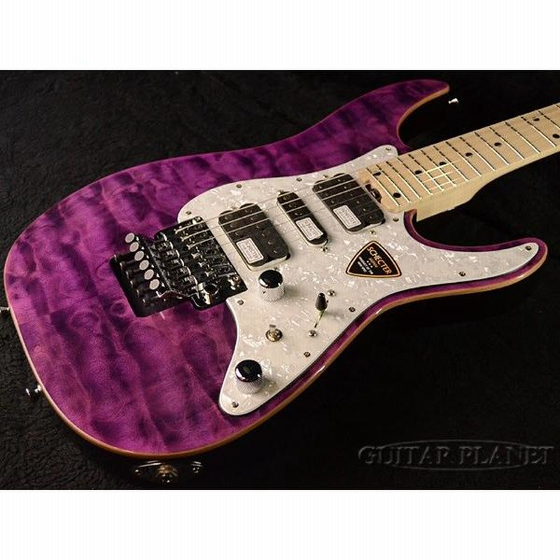 Schecter SD-II-24-AL -See Thru Purple- シースルーパープル