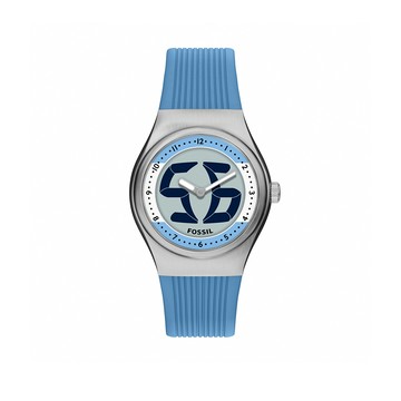 Big Tic World Flags系列世足限定手錶-阿根廷配色 藍色橡膠錶帶 40 MM LE1240