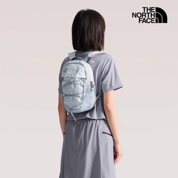 The North Face北面男女款灰色DWR防潑水休閒後背包｜52SWNKO 筆電包/登山包