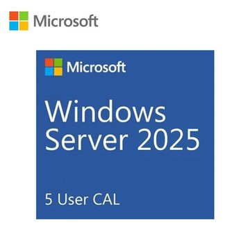微軟 Microsoft Windows Server 2025 5 User CAL 中文隨機版