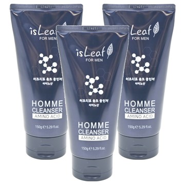 isLeaf 男士激淨潔面乳胺基酸  150g  3件