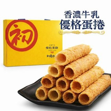 初鹿牧場 優格蛋捲(5支*4包)x1盒組