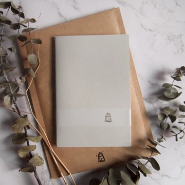 自我行事曆III / 線裝淺灰