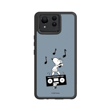 Zenfone 11 Ultra SolidSuit 黑 - 史努比 Snoopy - 隨音樂搖擺吧！