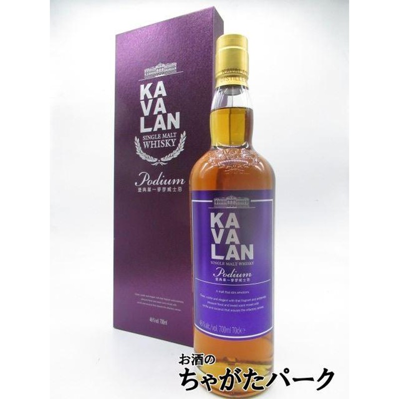 KAVALAN Podium 1000ml 46度 ポーディアム - 酒