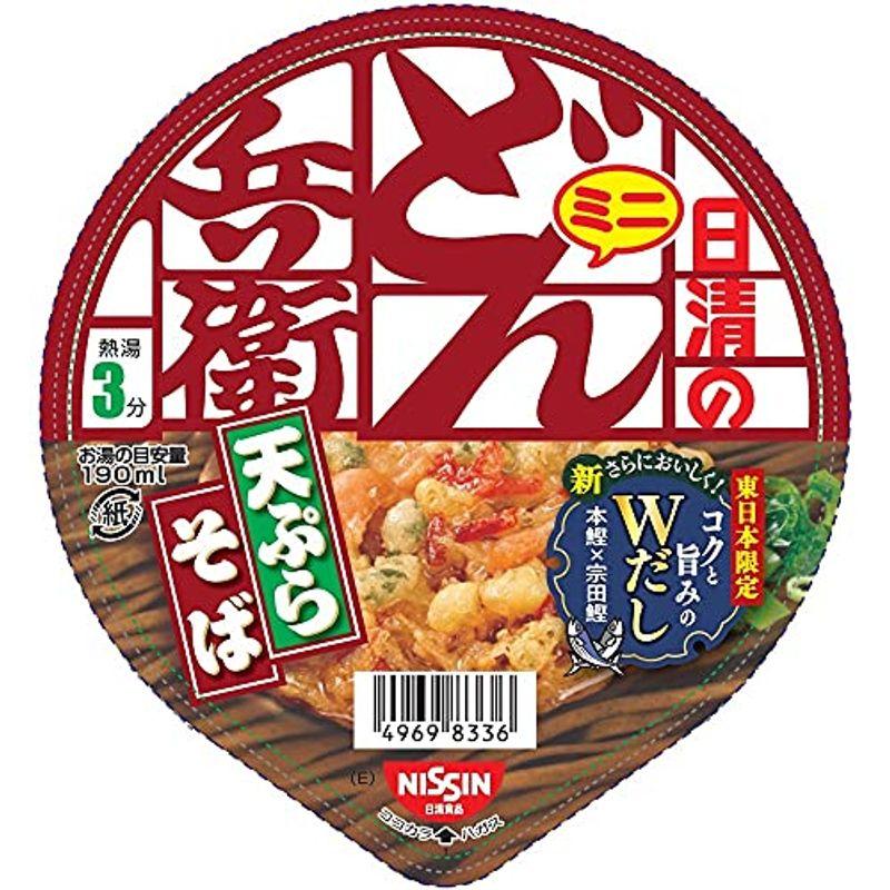 日清食品 どん兵衛 天ぷらそばミニ 東 46g×12個