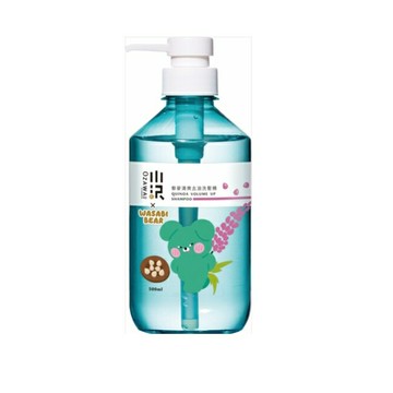 OZAWAKEI 藜麥清爽去油洗髮精 500ml(芥末熊 WASABI BEAR)