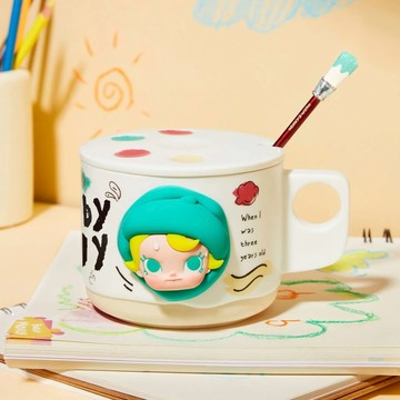 POPMART泡泡瑪特 MOLLY 當我三歲時 陶瓷杯 杯子