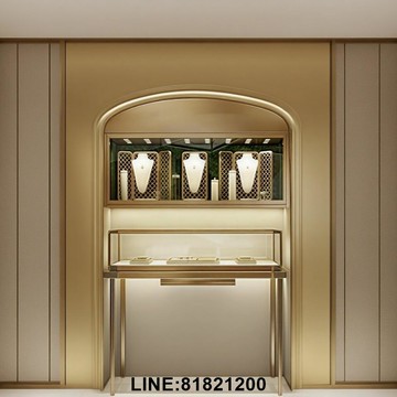 珠寶櫃 展示櫃 首飾櫃 免運 熱銷 速發 附發票 新款直銷展示櫃豪華訂製珠寶壁櫃展示櫃室內設計櫃