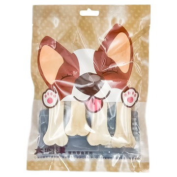 大嚐津 4.5吋實心骨 4入  牛奶  1包