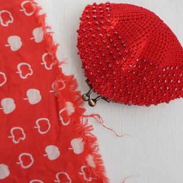 Ba-ba (m) 點點珠飾鉤針小包 No.C1795