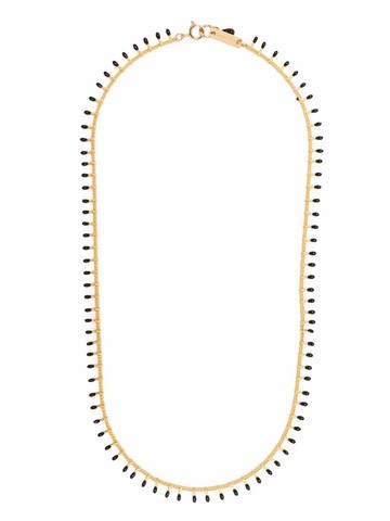 ISABEL MARANT - Casablanca resin-bead necklace - women - Brass/Tin/Resin - One Size - Gold