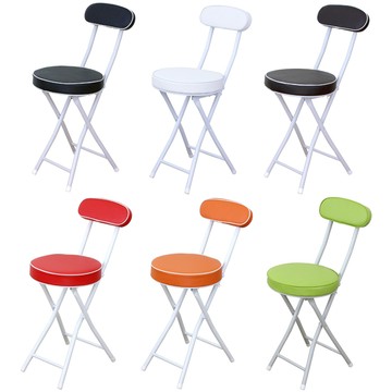 【頂堅】沙發椅座(高背)折疊餐椅/摺疊洽談椅/輕便休閒椅-六色-4入組白色