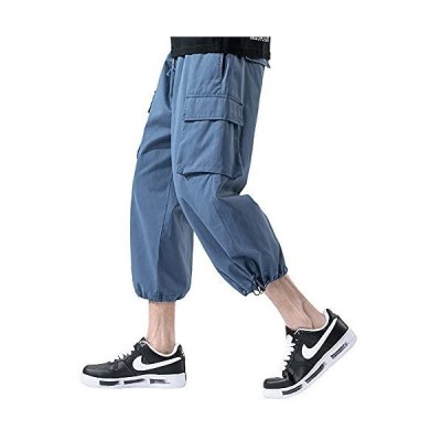 カーゴパンツ メンズ 7分丈 パンツ 8分 カーゴ クロップドパンツ 無地 綿 おしゃれ 夏 春 秋 ブルー Ds0425 297 Blue 通販 Lineポイント最大get Lineショッピング