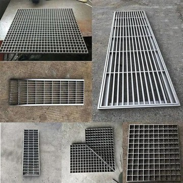 不銹鋼地溝蓋板201/304廚房食堂下水道室外鍍鋅不銹鋼鋼格柵批發[DD1106002]