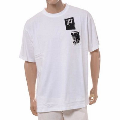 ラフシモンズ RAF SIMONS フレッドペリー Tシャツ コットン ホワイト ラフシモンズ RAF SIMONS フレッドペリー Tシャツ コットン ホワイト