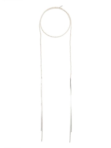 ISABEL MARANT - Emi beaded necklace - women - Stone/Brass - One Size - Neutrals