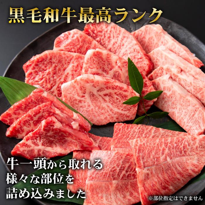 焼肉 黒毛和牛「極み」とろける焼肉セット 450g（2〜3人前）（竹） 焼き肉 お試しセット 送料無料