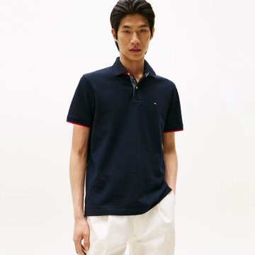 【Tommy Hilfiger】Kemp 短袖 Polo 衫_藍色
