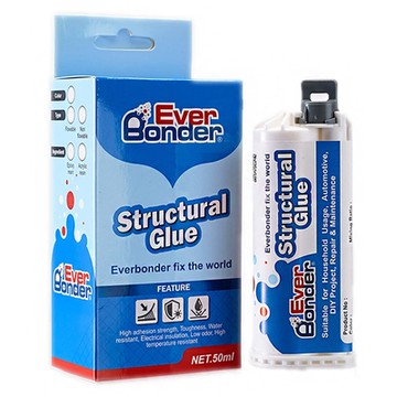 愛幫達 EverBonder -50ml 塑膠黏著劑 玩具 模型 塑膠 黏著劑 強力膠 快乾  PP PE PA 修復 - MD-AB