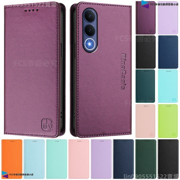 日系簡約小牛紋膚感翻蓋手機皮套 適用vivo V70FE V70 V60 V50 Lite V40 Pro插卡防摔手機殼