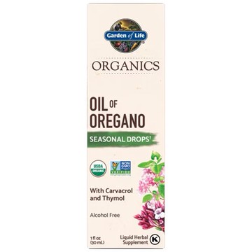 Garden of Life mykind Organics Oil of Oregano Seasonal Drops 1 fl oz