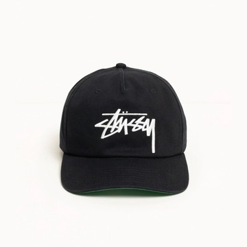 AirRoom正品 2026SS STUSSY BIG STOCK SNAPBACK CAP 刺繡 字體 帽子 棒球帽