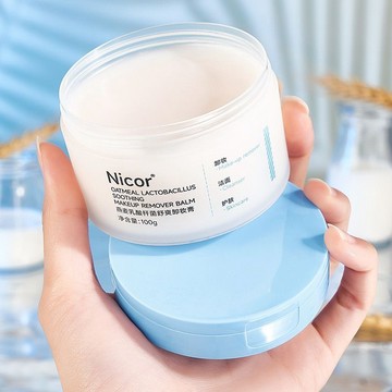 Nicor燕麥卸妝膏 乳酸桿菌卸妝膏 輕柔護膚卸妝膏 敏感肌專用 清潔毛孔臉部 干皮洗卸合一 卸妝油