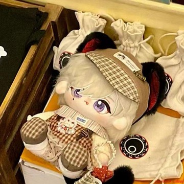 名創優品 游戲原神林尼屬性20cm棉花娃娃送朋友女友禮物交換禮明星娃娃換裝玩偶安撫娃娃Q版公仔抱枕擺件裝飾