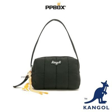 KANGOL 泡芙貝殼單肩包 附吊飾 附背帶 包包 【66251712】