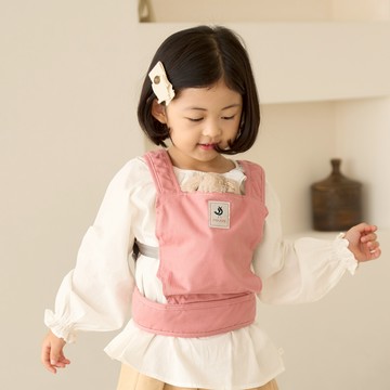 韓國 POGNAE - 趣味兒童揹巾-櫻花粉