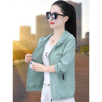 (免運)時尚輕薄夏季防曬衣女款2025新款百搭休閑防曬服透氣涼感遮陽外套