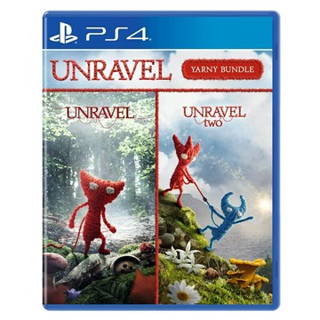 索尼PS4遊戲片  毛線小精靈1+2 Unravel 1+2 合集  英文全新/二手