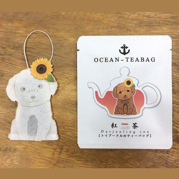 玩具獅子狗茶包 大吉嶺茶 4包紅茶