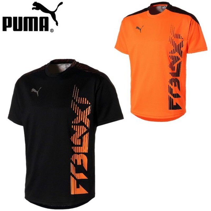 888円 海外限定 プーマ PUMA サッカーウェア FUSSBAL HYBRID AOP 半袖 Tシャツ 65801503 メンズ