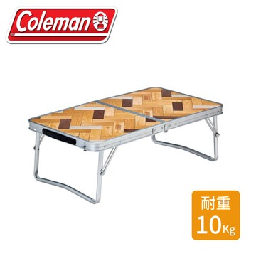【Coleman 自然拼圖迷你桌】CM-25812/摺疊桌/露營桌/戶外桌/休閒桌/野餐桌/收納桌/料理桌