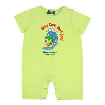 Crocodile Junior 小鱷魚童裝- 鱷魚衝浪連身衣-淺綠色  ( 931531-43 小童款)