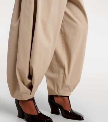 Loewe Cotton and silk twill balloon pants