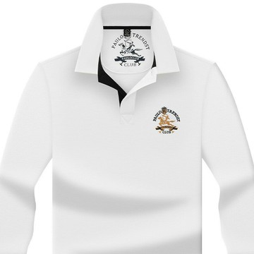 【新款熱賣】不易起球男士絲光棉Polo衫高品質刺繡小馬標商務休閑純色百搭男士