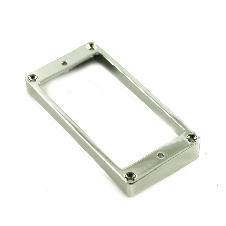 WD MUSIC METAL HUMBUCKER RING HIGH CURVED - CHROME メタル