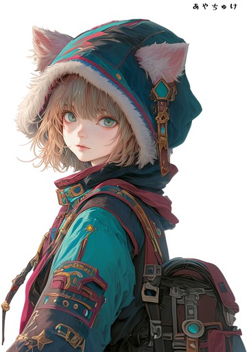 【11月新品】07-105-0227 人物貼紙 冬日女孩