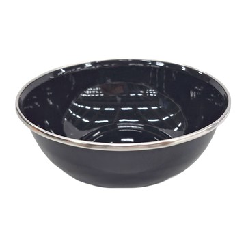 Petromax 琺瑯碗 Set 2件組 黑色  直徑19cm  容量500ml  1組