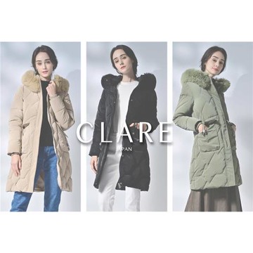 CLARE日本櫃極暖羽絨棉長大衣-獨-ECTV