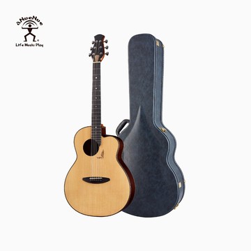 aNueNue 吉他未來系列 LS770｜41吋木吉他 全單板碳化月亮雲杉＋印度玫瑰木 杉田健司合作 彩虹人官方旗艦店